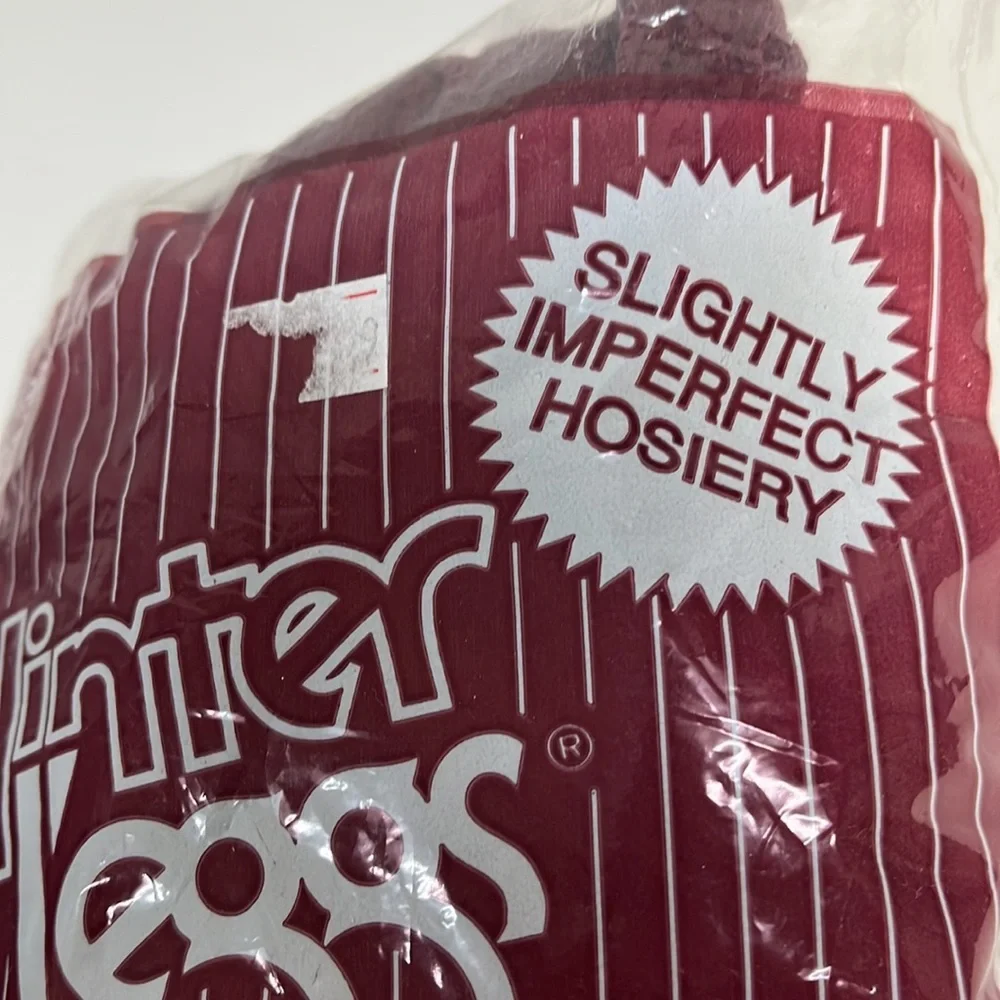 Winter Leggs pantyhose sheer toe. Wine color 3 pair size Q. 1660 - Picture 5 of 5